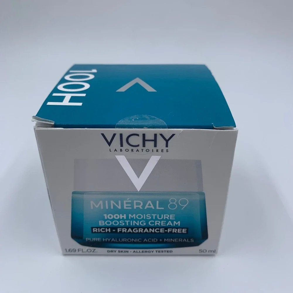 Vichy Mineral 89 100H Moisture Boosting Cream Rich 50ml 1.69oz NIB Exp 2029